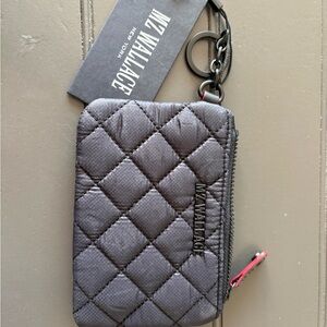 MZ Wallace Black Quilted Pouch NWT